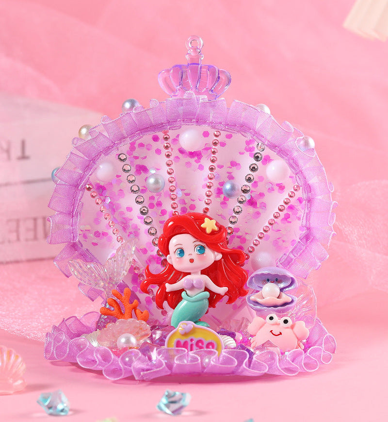 Festive Crafty Homemade Mini Table Light